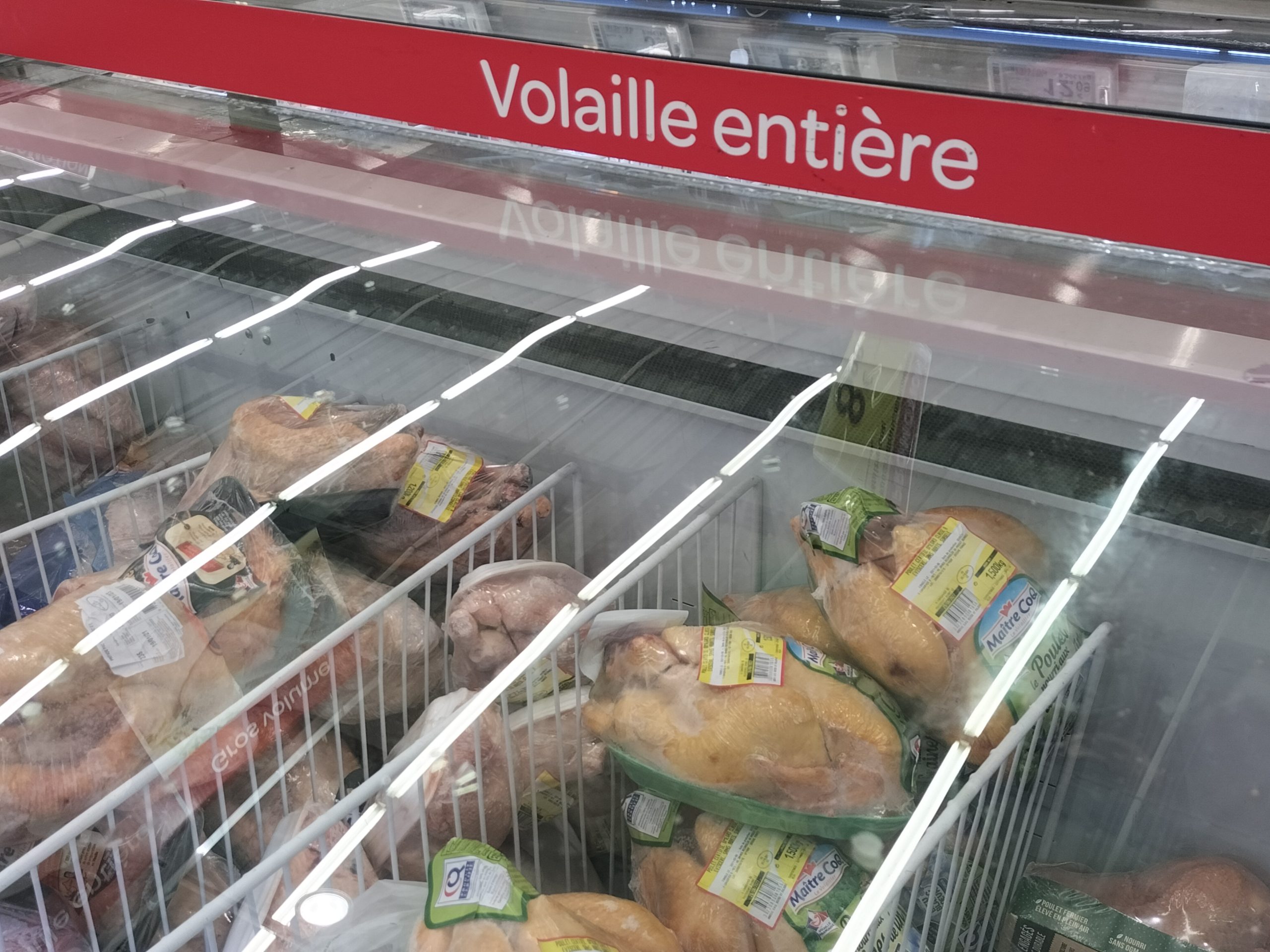 Variations du prix de la viande : hausse notable sur le poulet